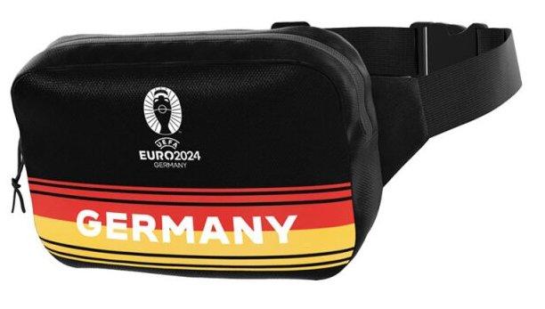 Дитяча сумка на пояс, бананка Euro2024 Germany чорна — фото 1