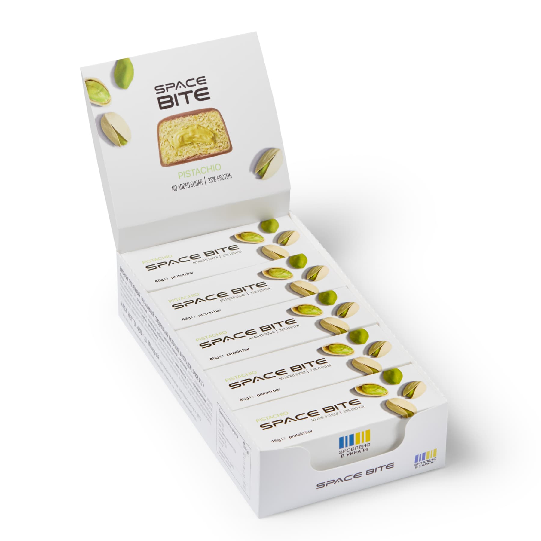 Space Bite - 10x45g Pistachio — фото 1