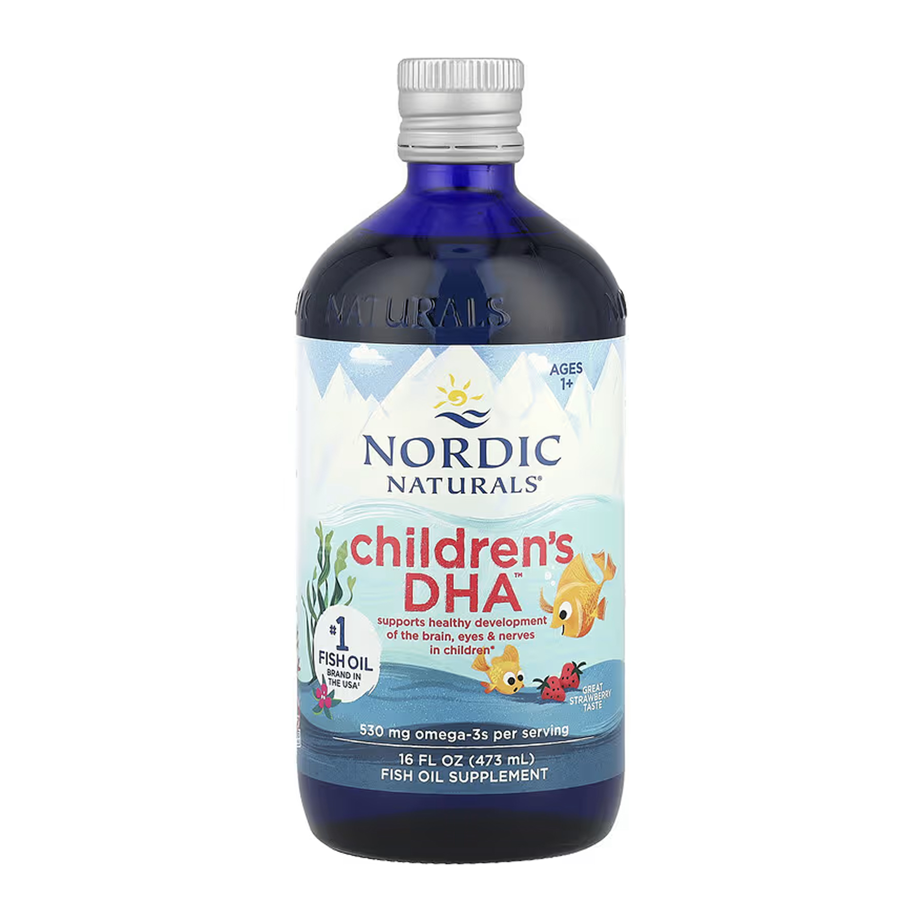 Children's DHA - 473 ml (Затерта дата) — фото 1