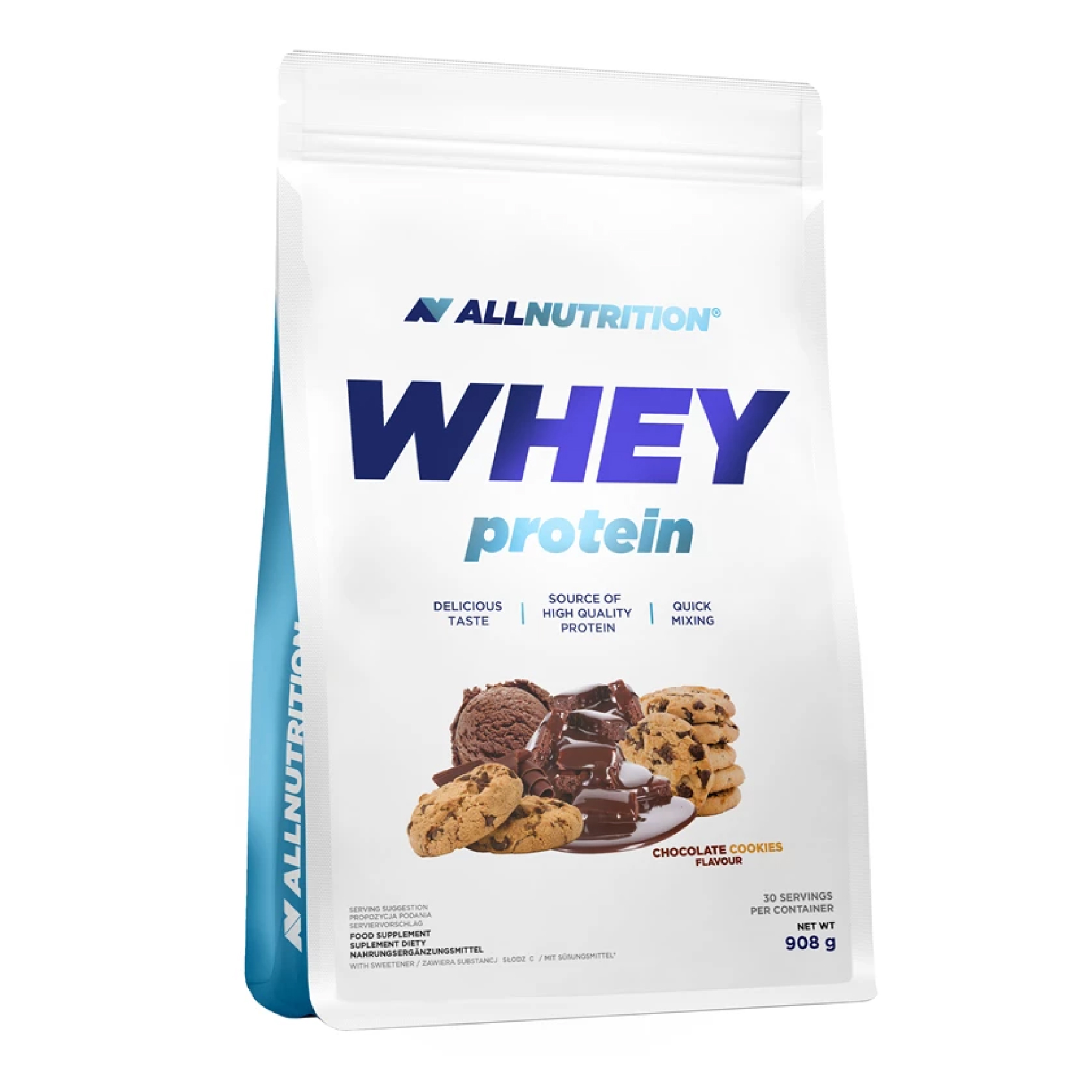 Whey Protein, 908 г, Білий шоколад з ананасом