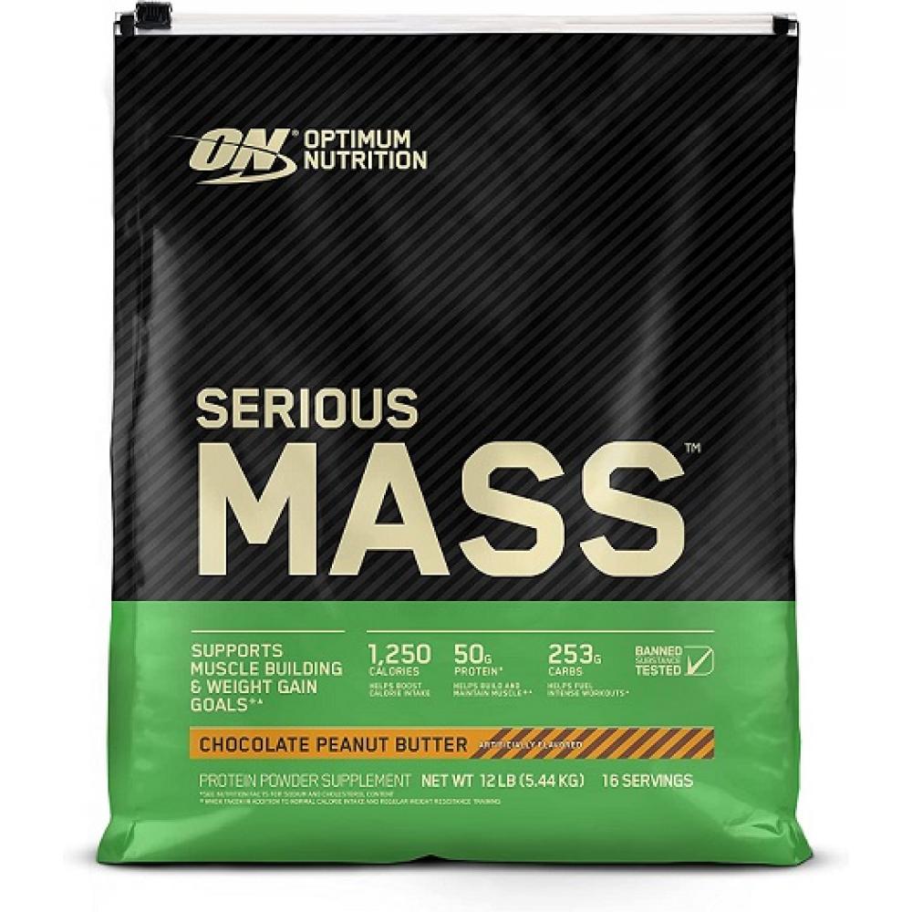 Serious Mass - 5450g Chocolate Peanut Butter — фото 1