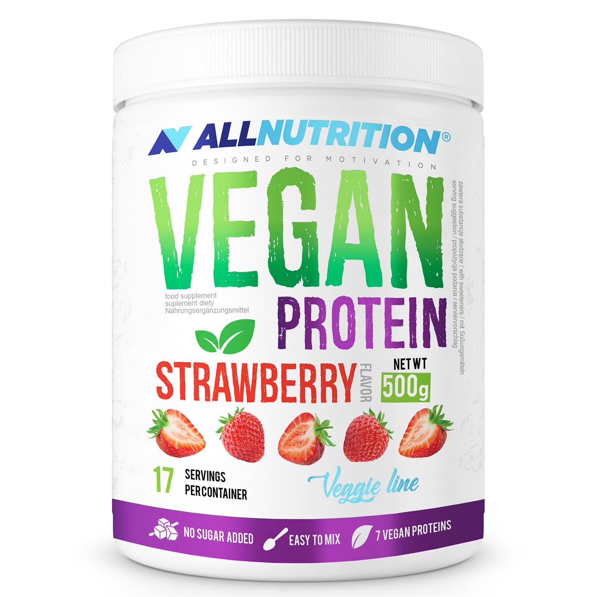 Vegan Protein - 500g Salted Caramel — фото 1