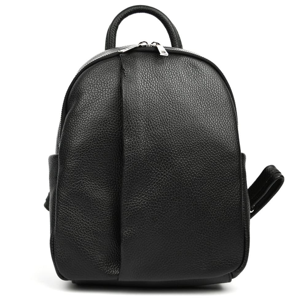 Кожаный женский рюкзак Virginia Conti Italy - VC3964fblack