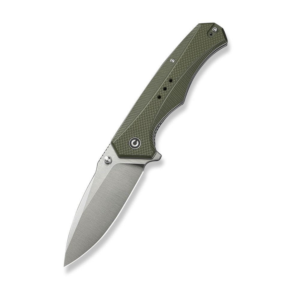 Ніж складаний туристичний Civivi Photonix, (9.4 см) 14C28N / G10 темно-зелений