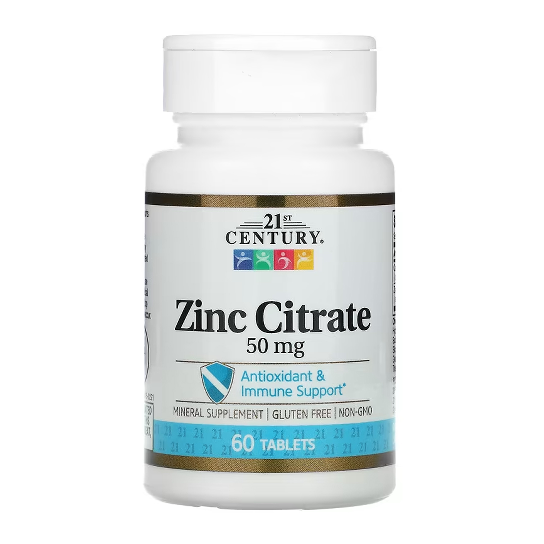 Zinc Citrate 50 mg - 60 tabs (Повреждена банка)
