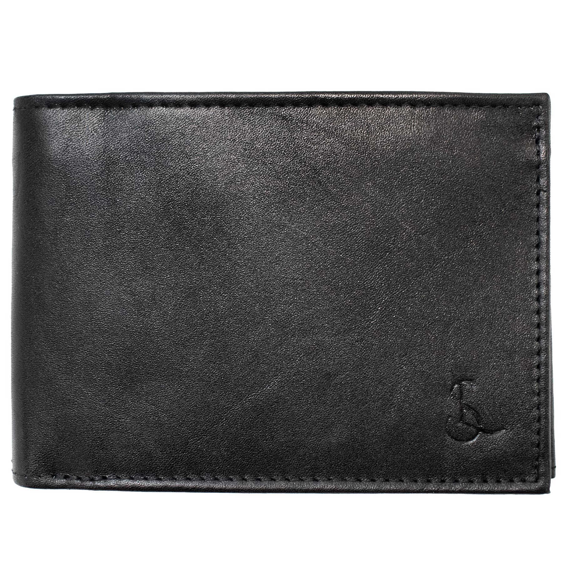 Портмоне чоловіче шкіряне Semi Line RFID Black (P8276-0) — фото 1