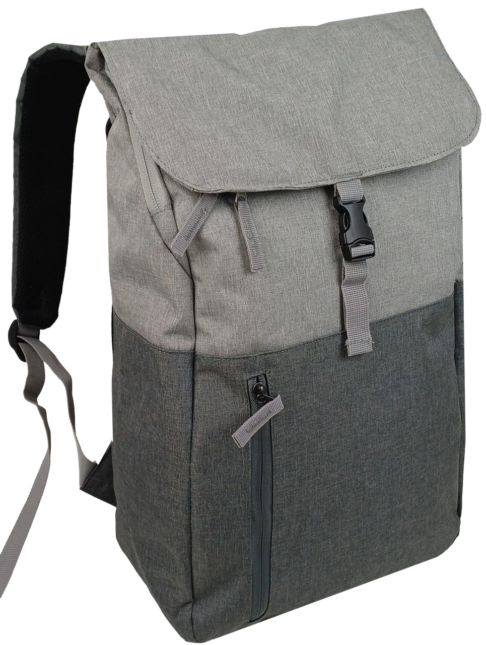 Легкий міський рюкзак 18L Live in style Nachhaltiger Rucksack сірий — фото 1