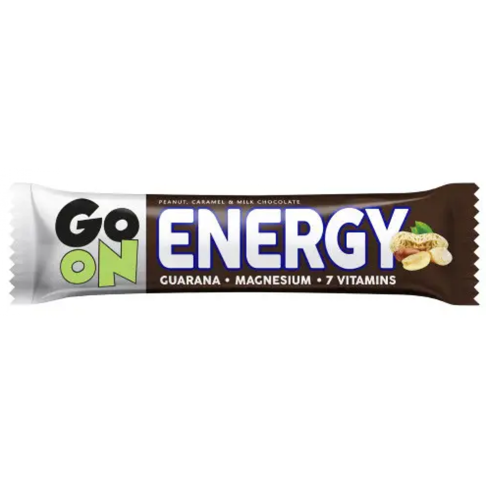 Energy Bar - 50g Peanut caramel milk chocolate (Поштучно) — фото 1