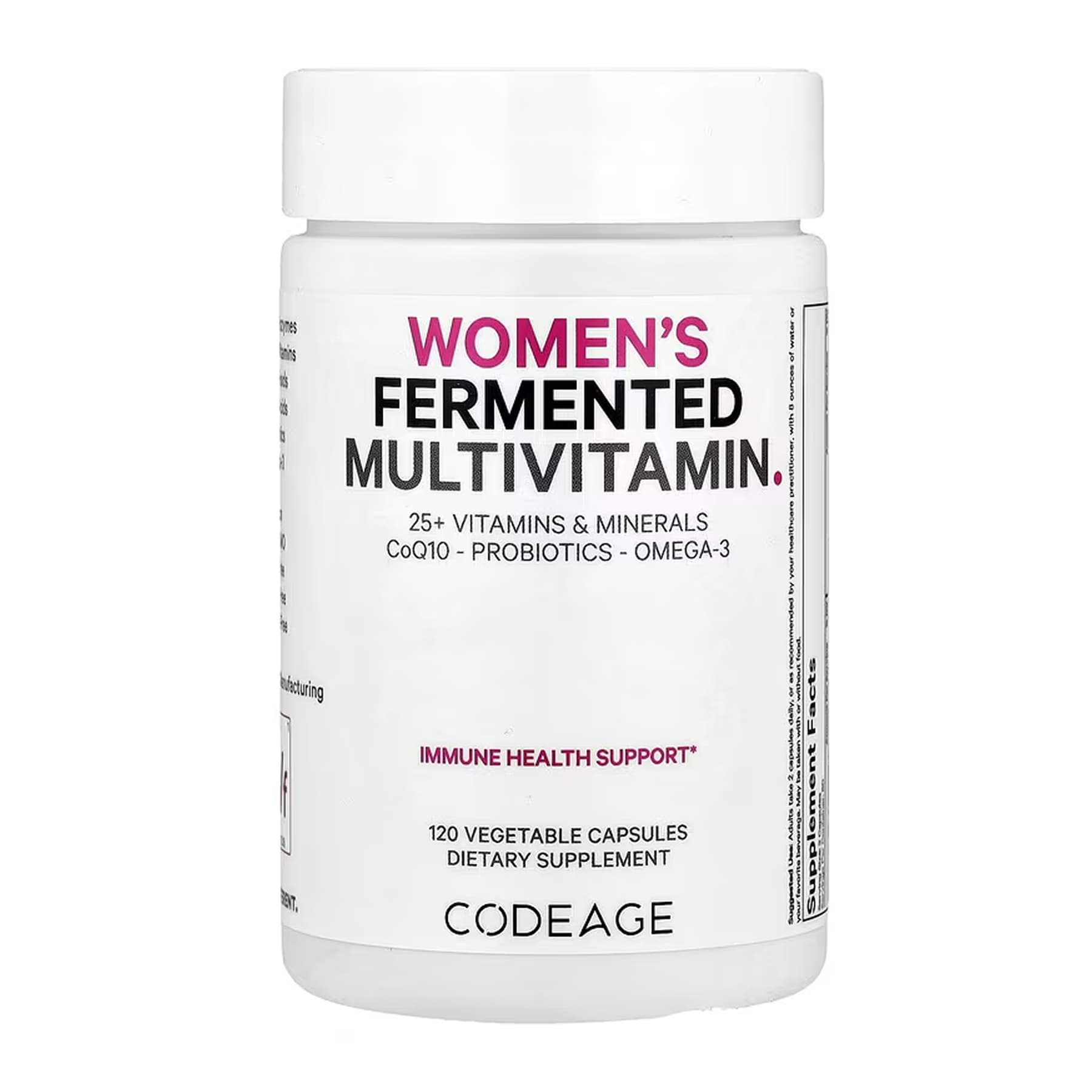 Women's Fermented Multivitamin - 120 vcaps — фото 1