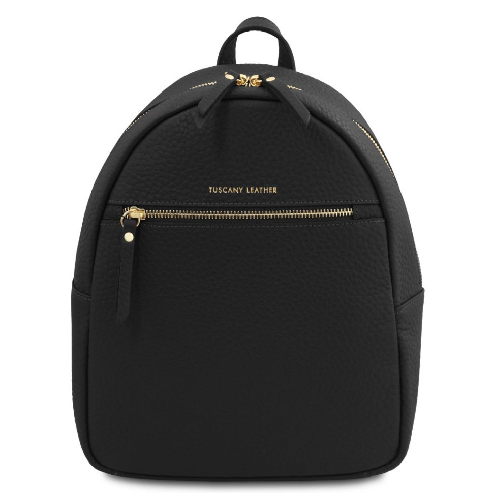 Женский кожаный рюкзак Arco Tuscany TL142584 (Черный)