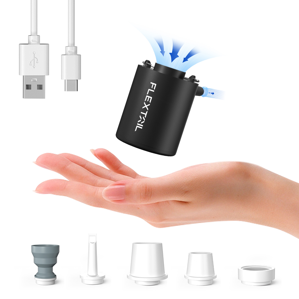 Насос кемпинговый Flextail Tiny Pump, черный