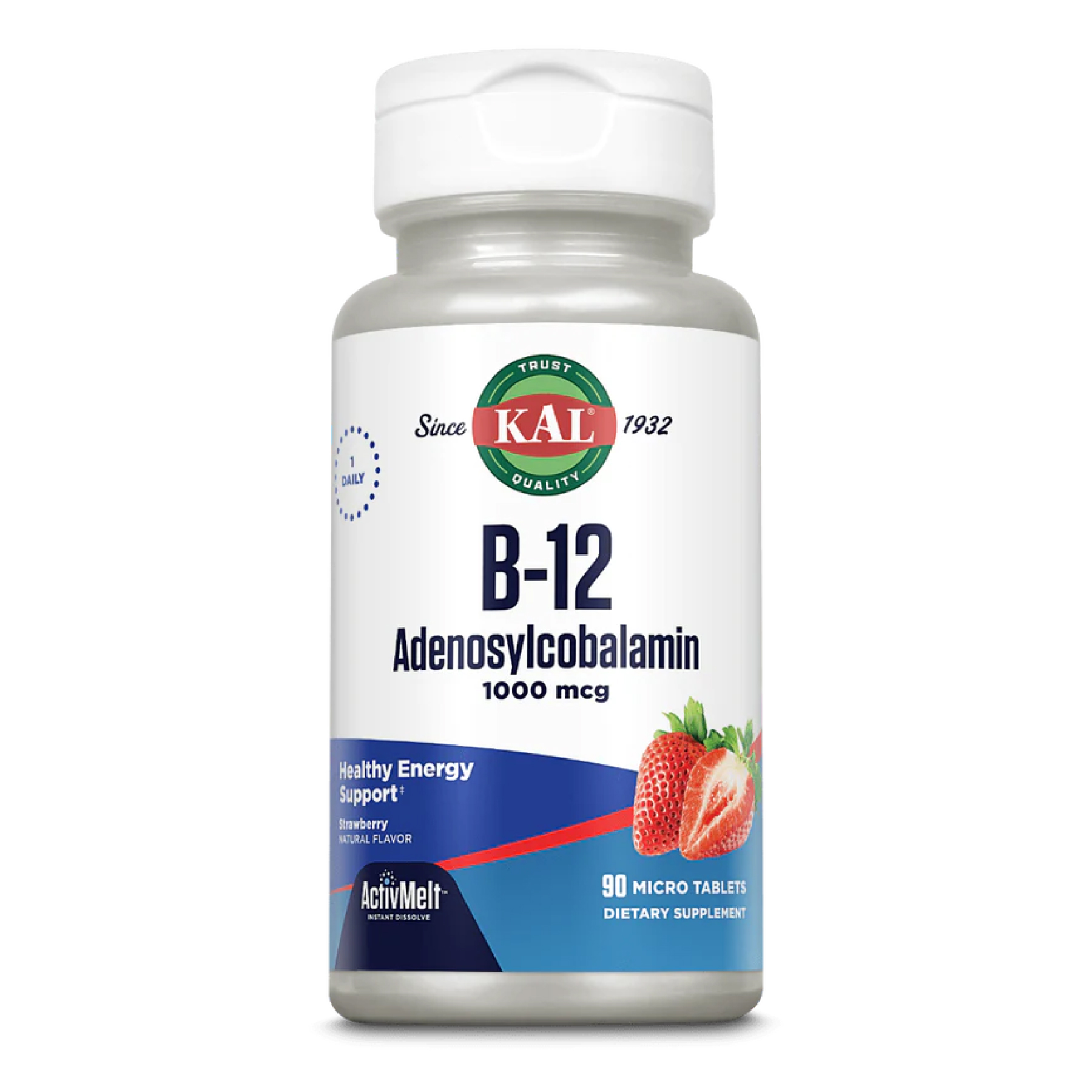 B12 Adenosylcobalamin 1000mcg - 90 tabs — фото 1