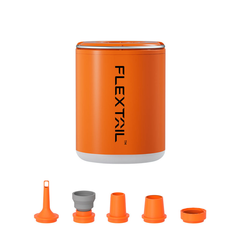 Насос-фонарь кемпинговый Flextail Tiny Pump 2X, оранжевый
