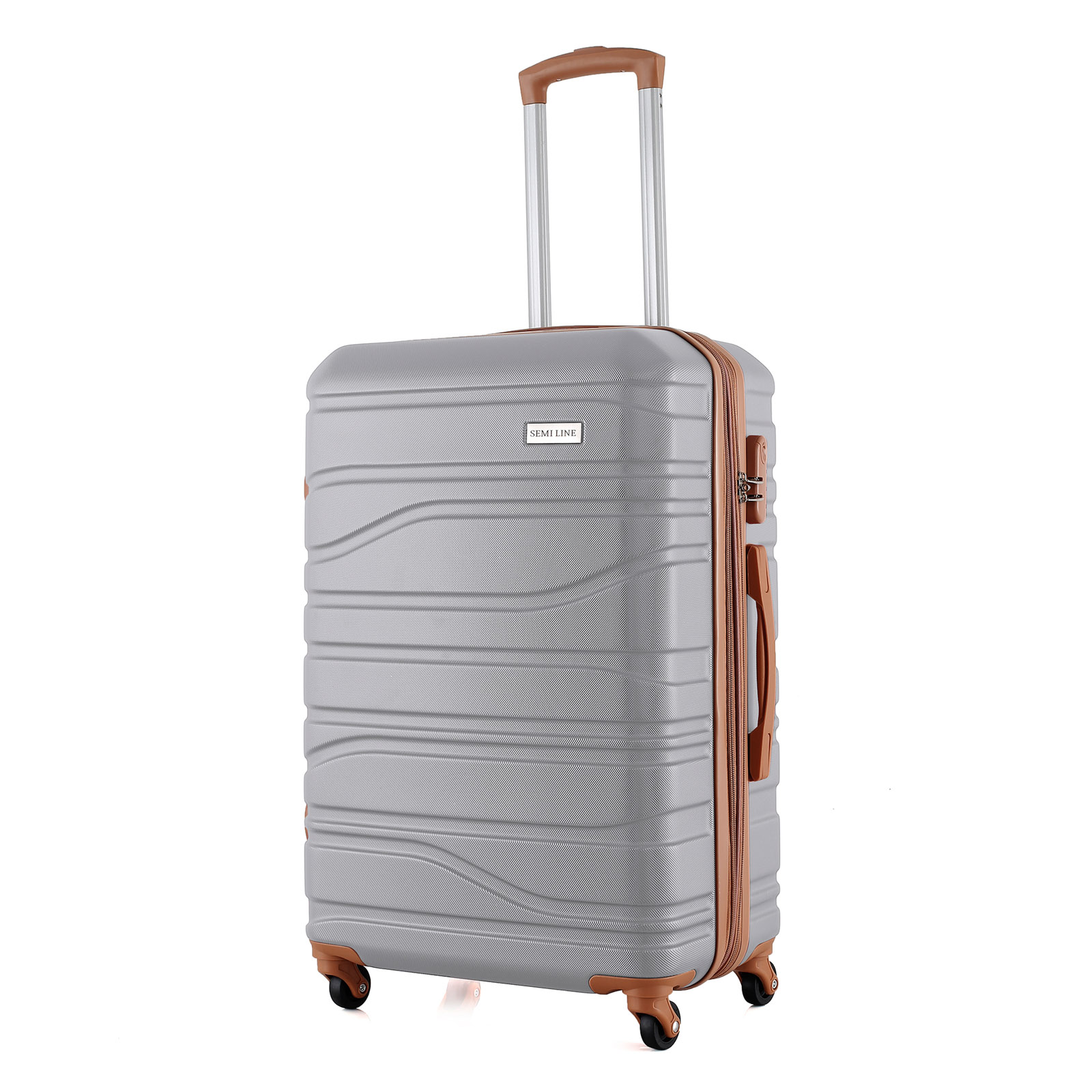 Валіза Semi Line 24" (M) Light Grey (T5715-2)