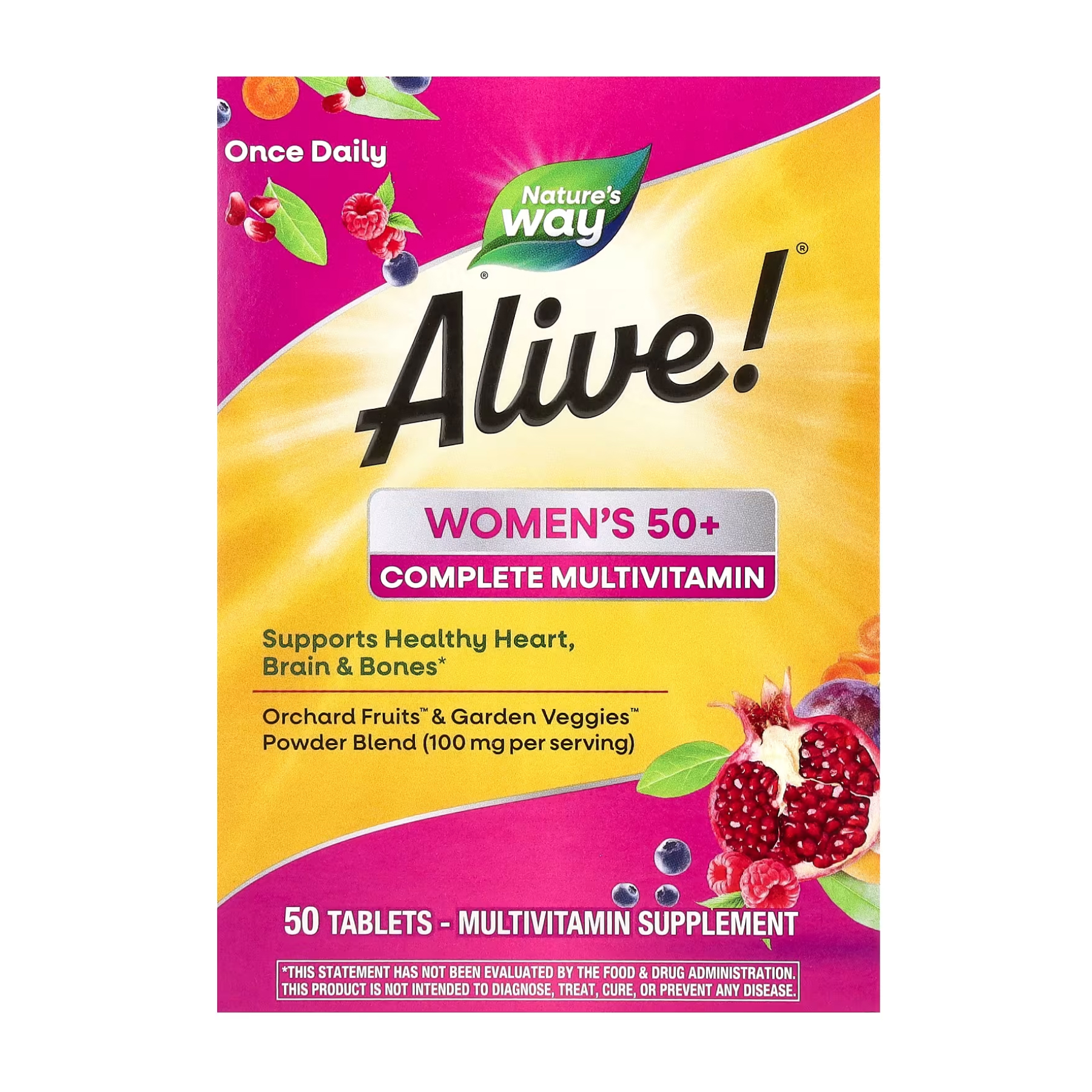Women's 50+ Complete Multivitamin - 50 tabs (До 12.26)