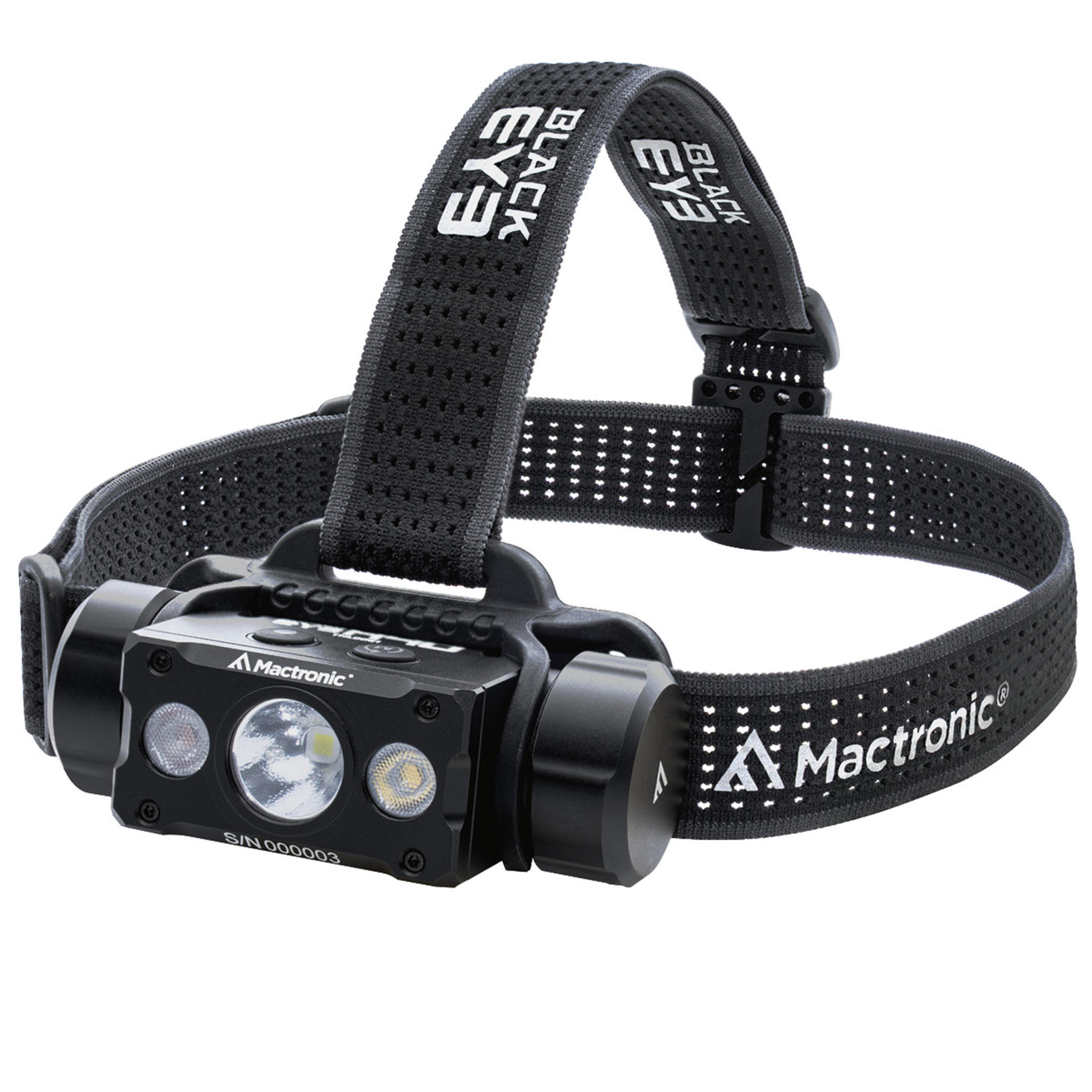 Ліхтар налобний Mactronic Black Eye H40 (4000 Lm) Cool White/Red LED Rechargeable Type-C (THL0061) — фото 1