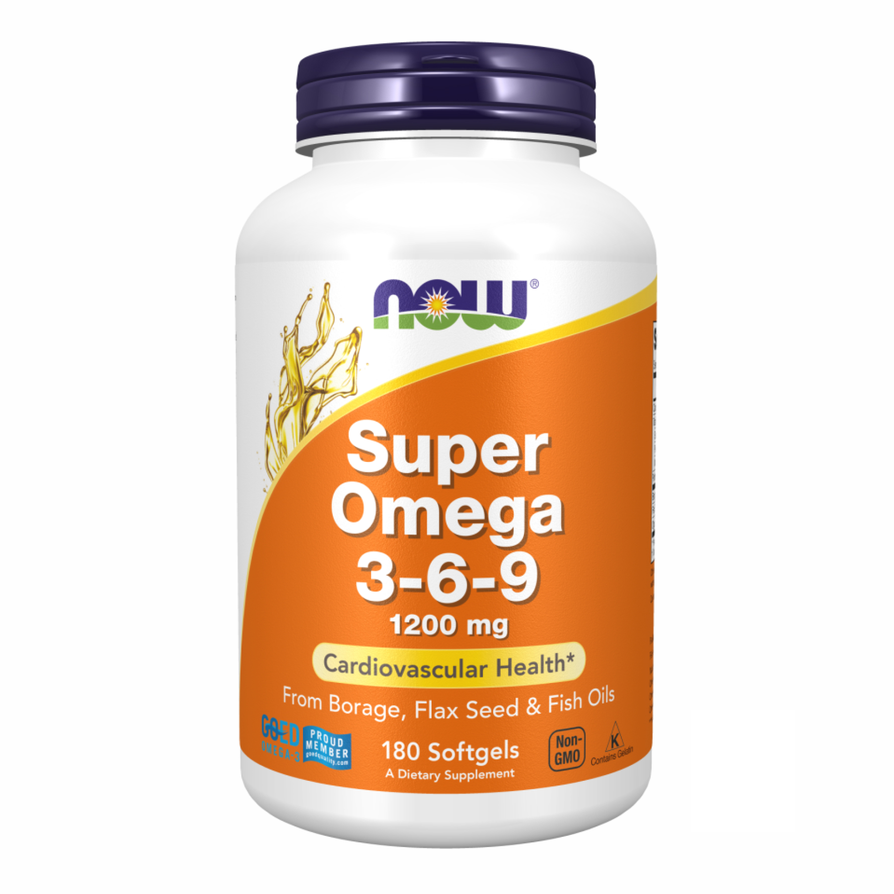 Super Omega 3-6-9 1200 mg - 180 sgels (Повреждена этикетка)