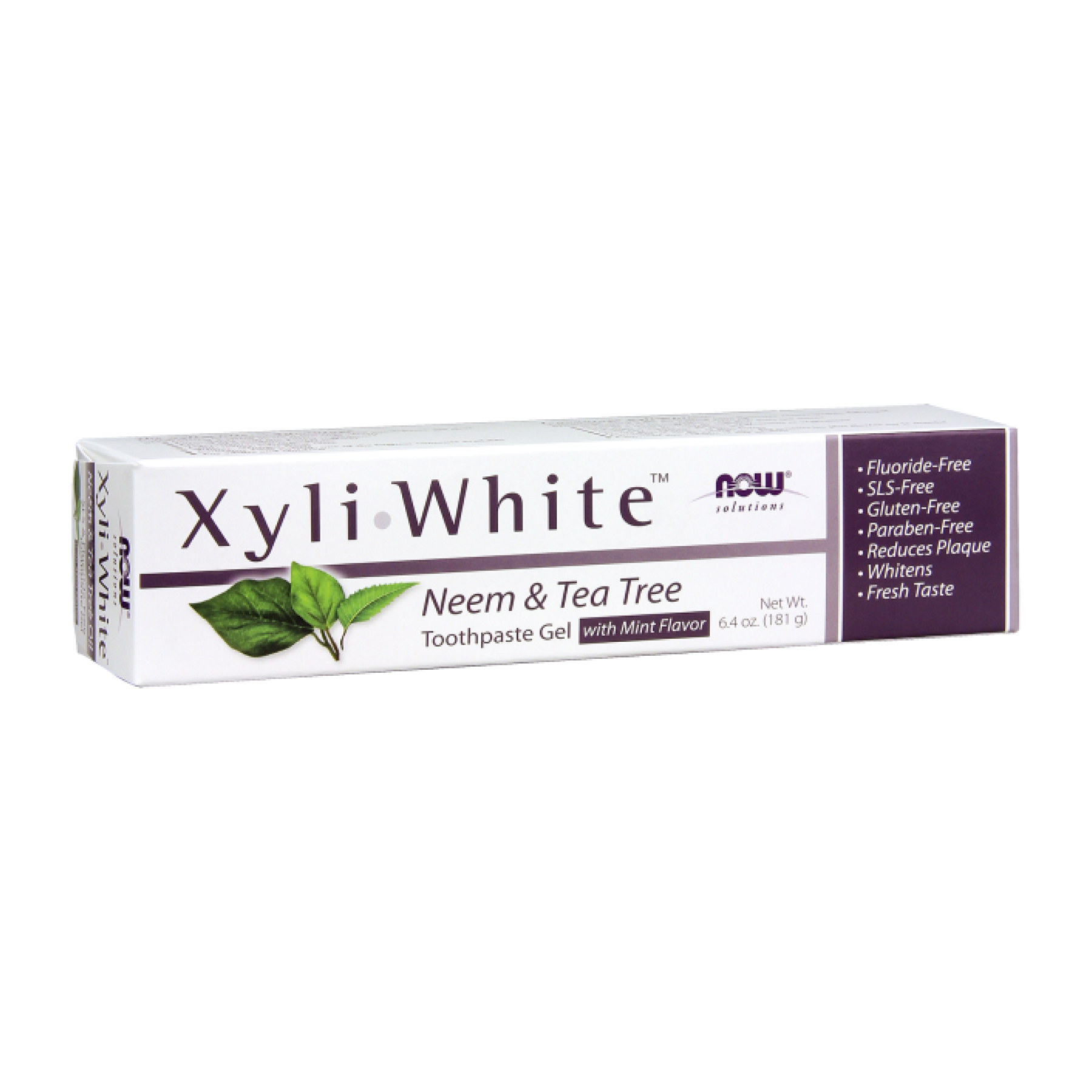 XyliWhite™ Neem & Tea Tree Toothpaste Gel - 6.4oz (Повреждена упаковка)