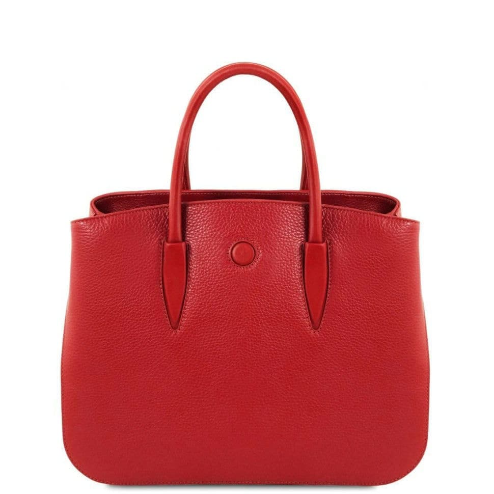 Женская кожаная сумка CAMELIA TL141728 шоппер (Lipstick Red)