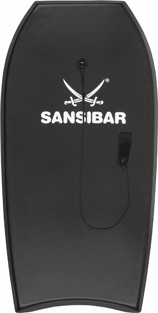 Бодіборд, дошка для плавання Sansibar 100x49x5 см чорна (до 85 кг.)