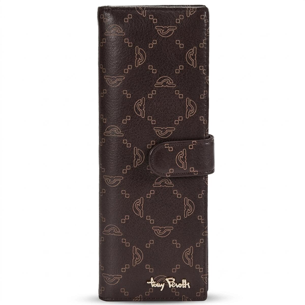 Визитница Tony Perotti Luxury 2639 moro (90386) Коричневая — фото 1