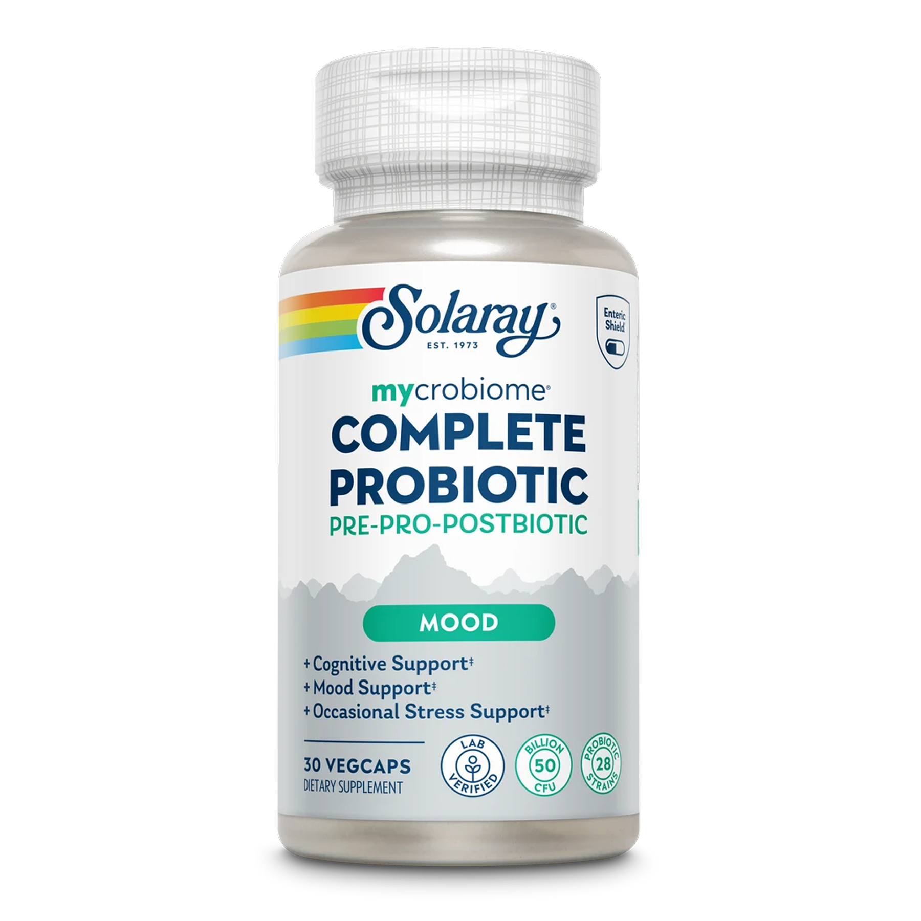Mycrobiome Complete Probiotic Mood - 30 vcaps — фото 1