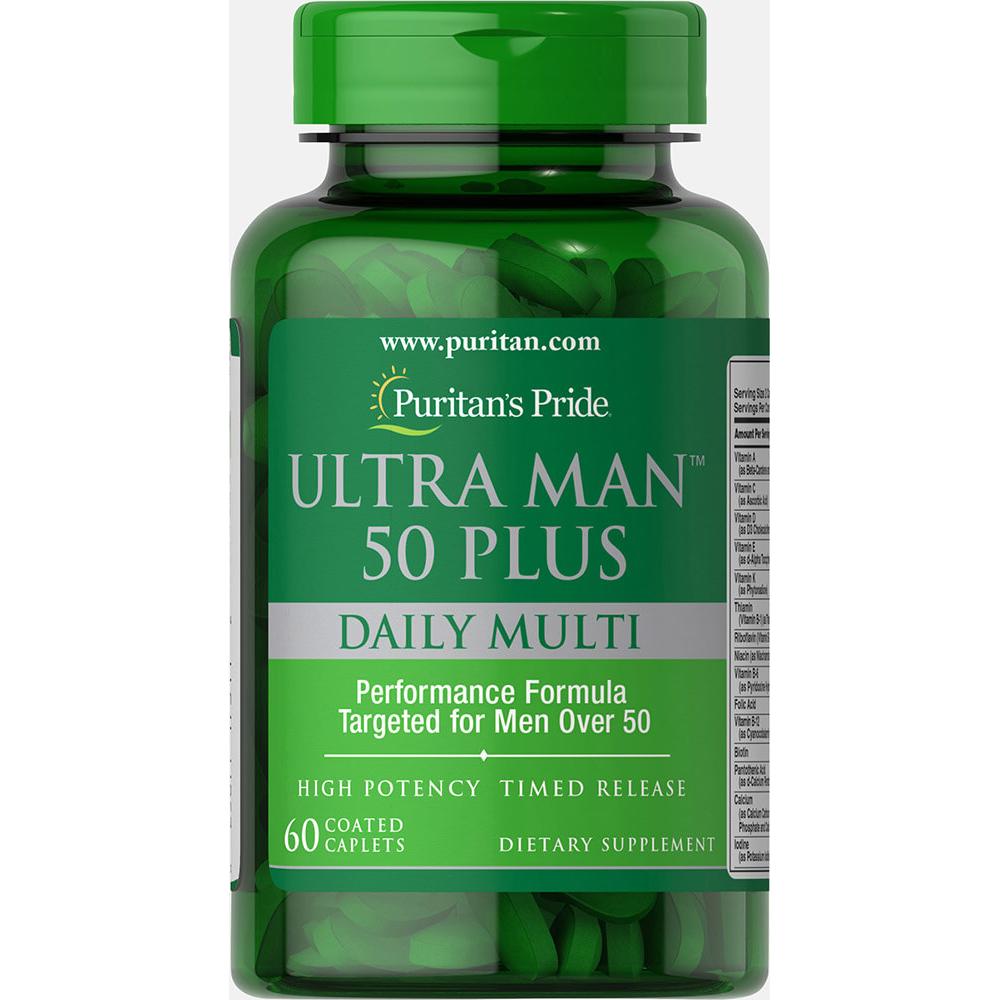 Ultra Man™ 50 Plus - 60 Caplets — фото 1