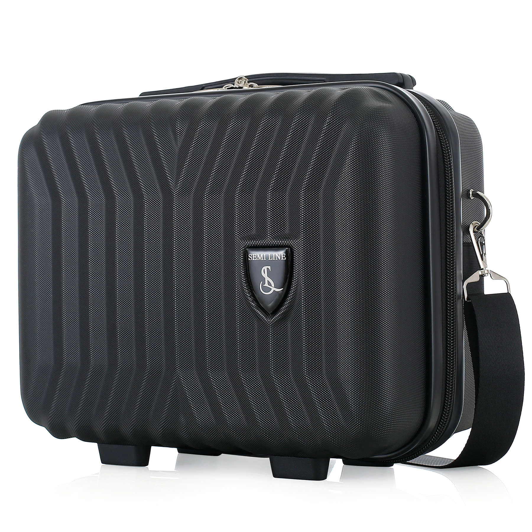 Бьюті-кейс Semi Line 12L Black (T5984-1)