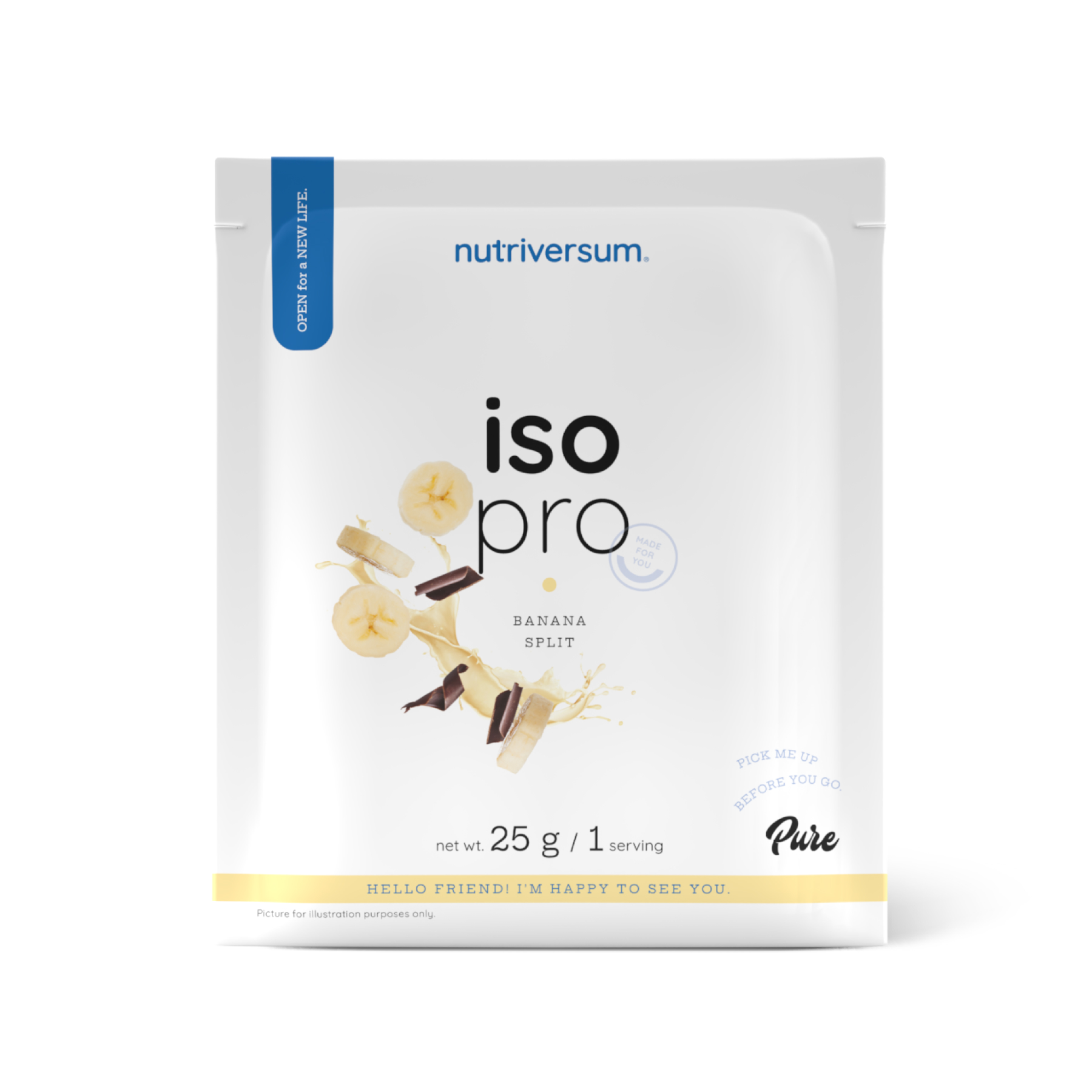 Sample Iso Pro - 25g Banana Split — фото 1