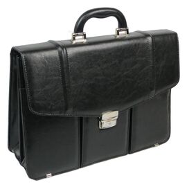 Купить - Портфель мужской из эко кожи A-Art 55T3K черный, фото , характеристики, отзывы