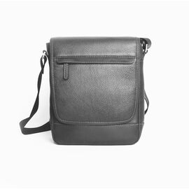 Купить Мужская кожаная сумка для планшета черная B5-05 (11-31), фото , характеристики, отзывы
