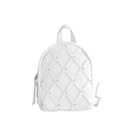 Купить - Стильный женский кожаный рюкзак Baby Archer белый, фото , характеристики, отзывы