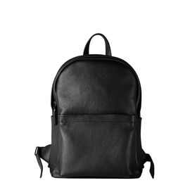 Придбати Модний шкіряний рюкзак Carbon чорний, image , характеристики, відгуки