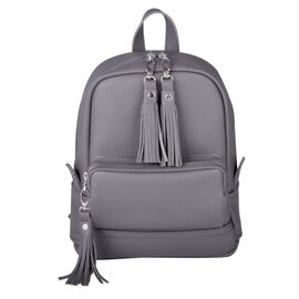 Придбати Ультрамодний шкіряний рюкзак Copper Dark сірий, image , характеристики, відгуки