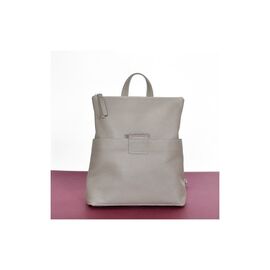 Придбати - Жіноча шкіряна сумка-рюкзак K 2 бежевий, image , характеристики, відгуки