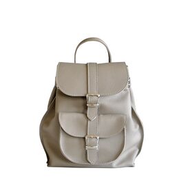 Купить - Стильный кожаный рюкзак Tulip Biege, фото , характеристики, отзывы