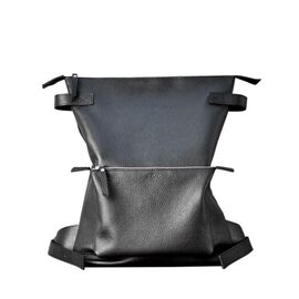 Придбати Стильний шкіряний рюкзак Voyager чорний, image , характеристики, відгуки
