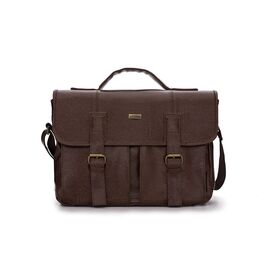 Купить - Городская мужская сумка винтаж коричневый Solier, фото , характеристики, отзывы