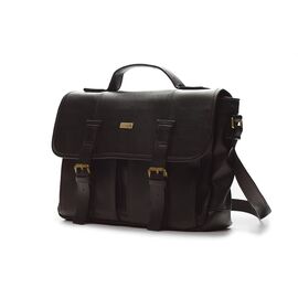 Купить Городская мужская сумка темно коричневая Solier, фото , характеристики, отзывы