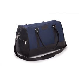 Купити Спортивна дорожня сумка GOVAN на плече синьо коричнева, image , характеристики, відгуки