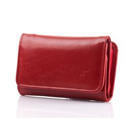 Купить - Кожаный кошелек женский красный, фото , характеристики, отзывы