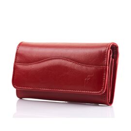 Придбати Шкіряний гаманець жіночий червоний P17 Red, image , характеристики, відгуки