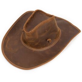 Купить Классическая ковбойская кожаная шляпа Bexhill bx3101br, фото , характеристики, отзывы