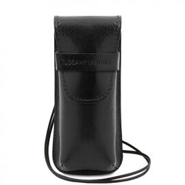 Придбати - Эксклюзивный кожаный футляр для Очков Tuscany TL141282 (Черный), image , характеристики, відгуки