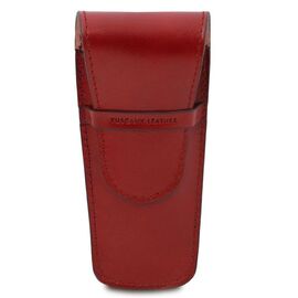Элегантный кожаный футляр для 2х ручек TL142130 (Красный), фото 