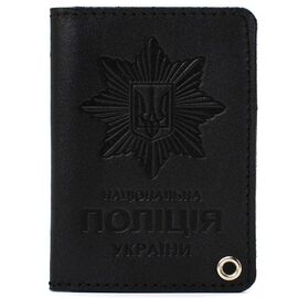 Купити Обложка на документы Полиция Украины Limary lim-3990GA черная, image , характеристики, відгуки