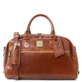 Купить Дорожная кожаная сумка - Малый размер Tuscany TL141405 Voyager  (Мед), фото , характеристики, отзывы