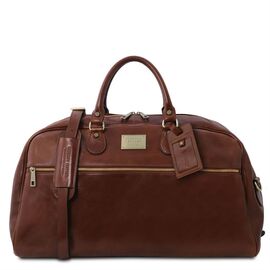 Купить Дорожная кожаная сумка - Большой размер Tuscany TL141422 Voyager  (Коричневый), фото , характеристики, отзывы