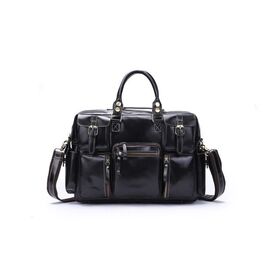Купить Стильная кожаная сумка, цвет черный, Bexhill 7028A, фото , характеристики, отзывы
