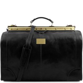 Купить Madrid Кожаная сумка саквояж - Большой размер Tuscany TL1022 (Черный), фото , характеристики, отзывы